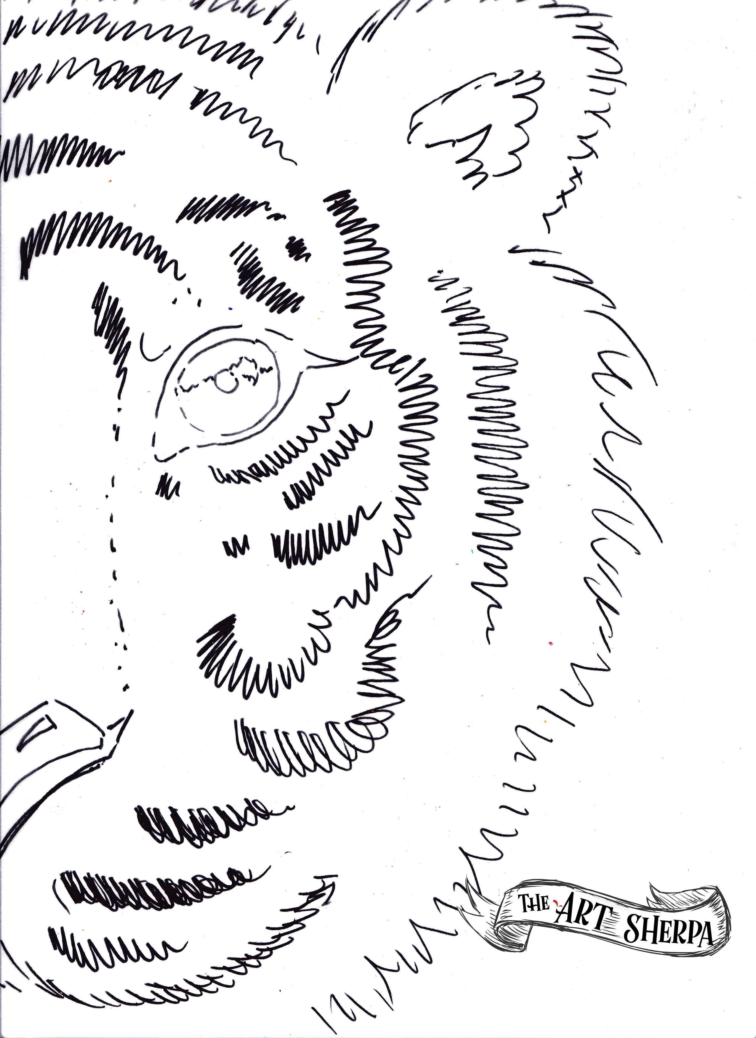 White Tiger Easy Acrylic Painting Tutorial For Beginners Step By Step The Art Sherpa